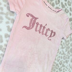 Juicy Couture Light Pink Short Sleeve Tee
